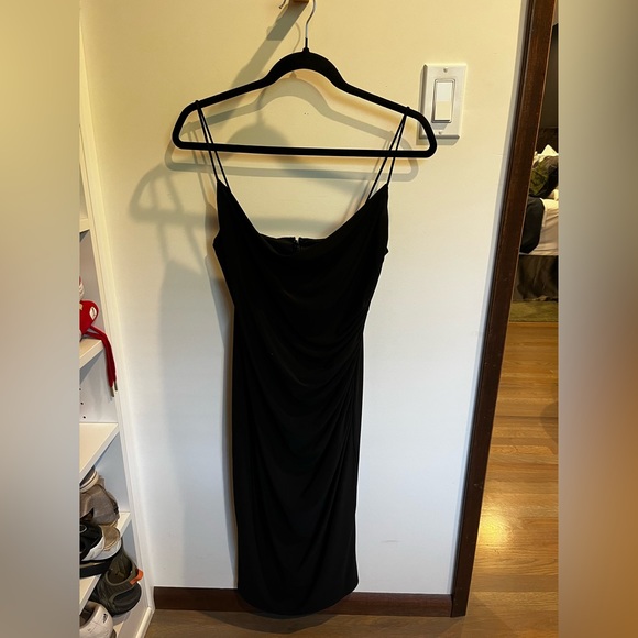 Little Black Dress. Laundry|Black Spaghetti Strap Dress|Size 10 - Picture 4 of 7